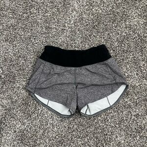 lululemon gray speed ups size 2